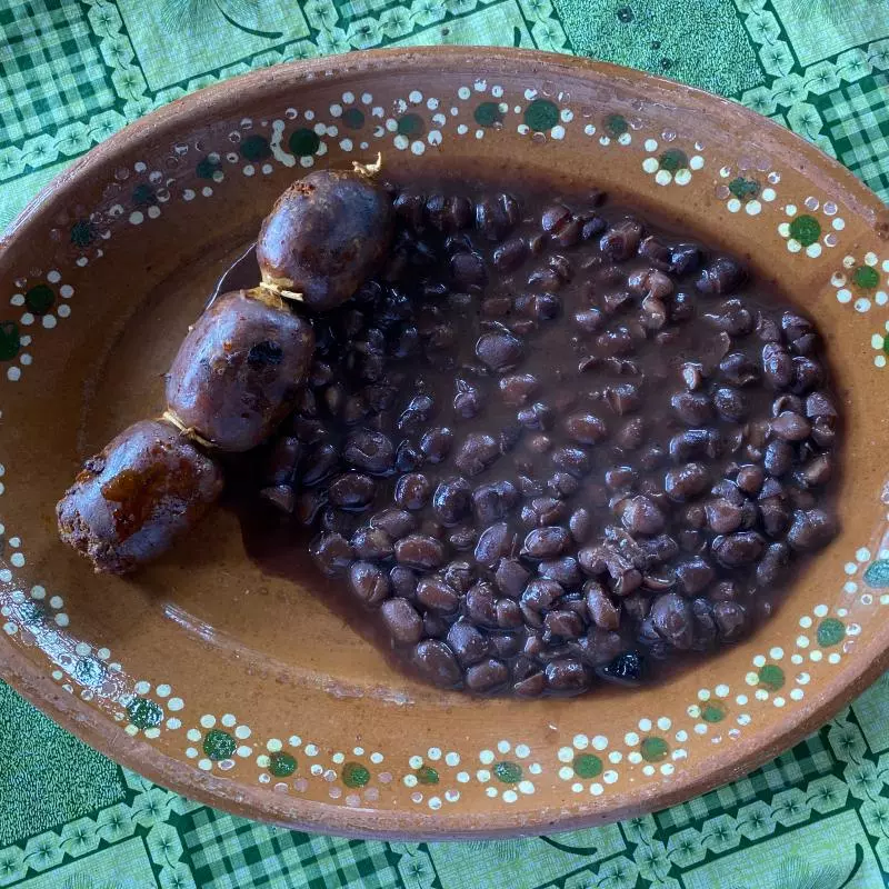 Chorizo asado.