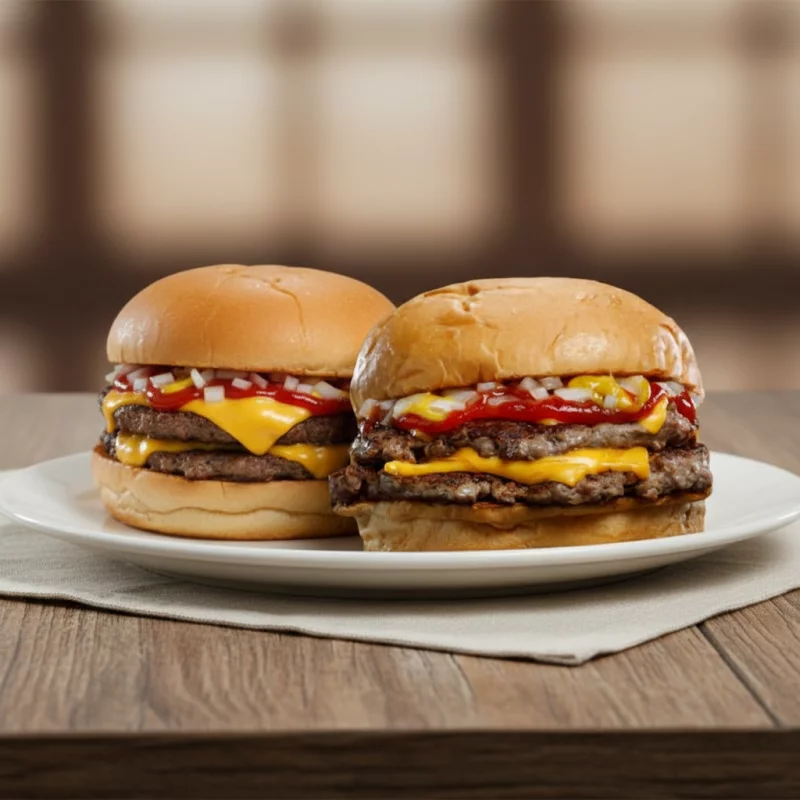 Promo - 2 Cuarto Doble + Papas