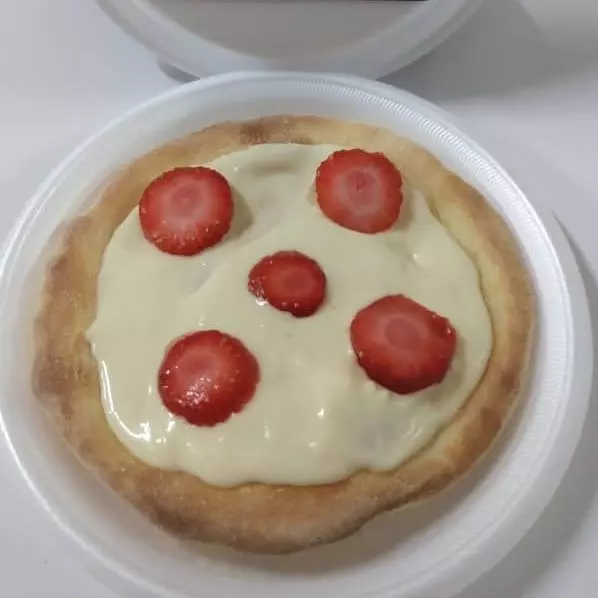 Chocolate Branco com Morango