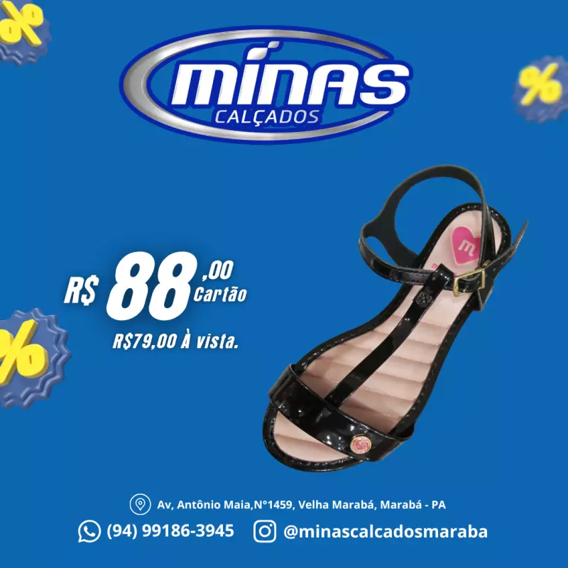 Sandália Preta RF:215782