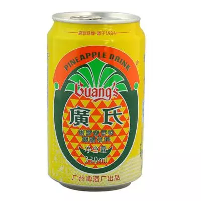 SIDRA DE PIÑA 菠萝啤