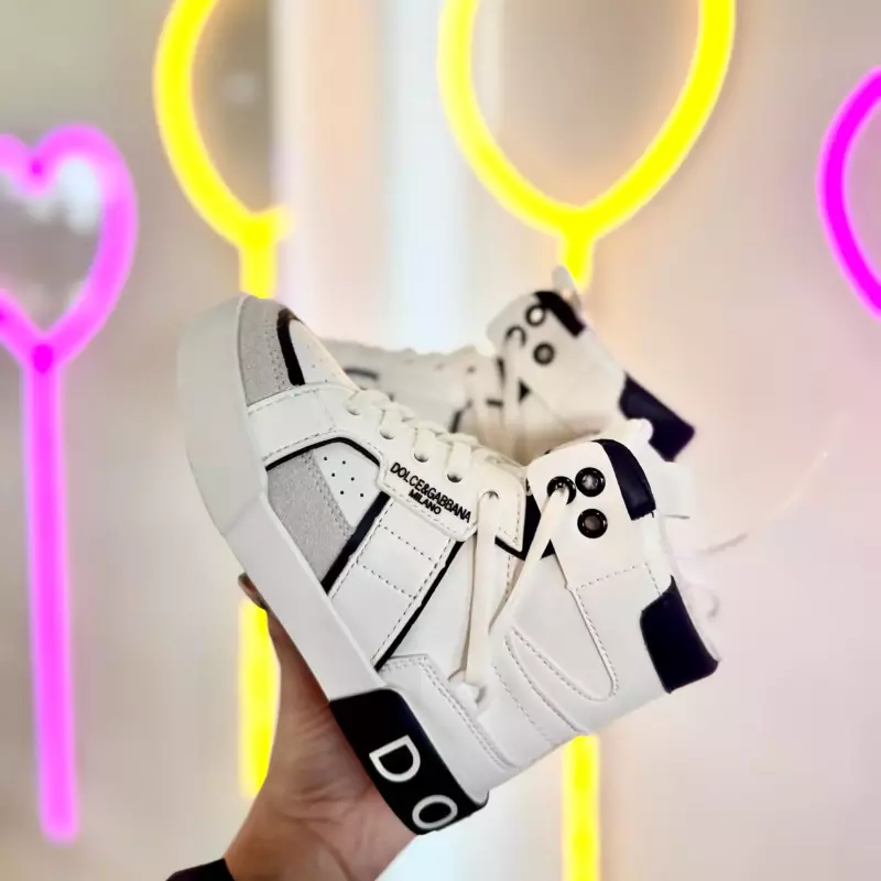 TENIS DOLCE GABBANA BOOT WHITE