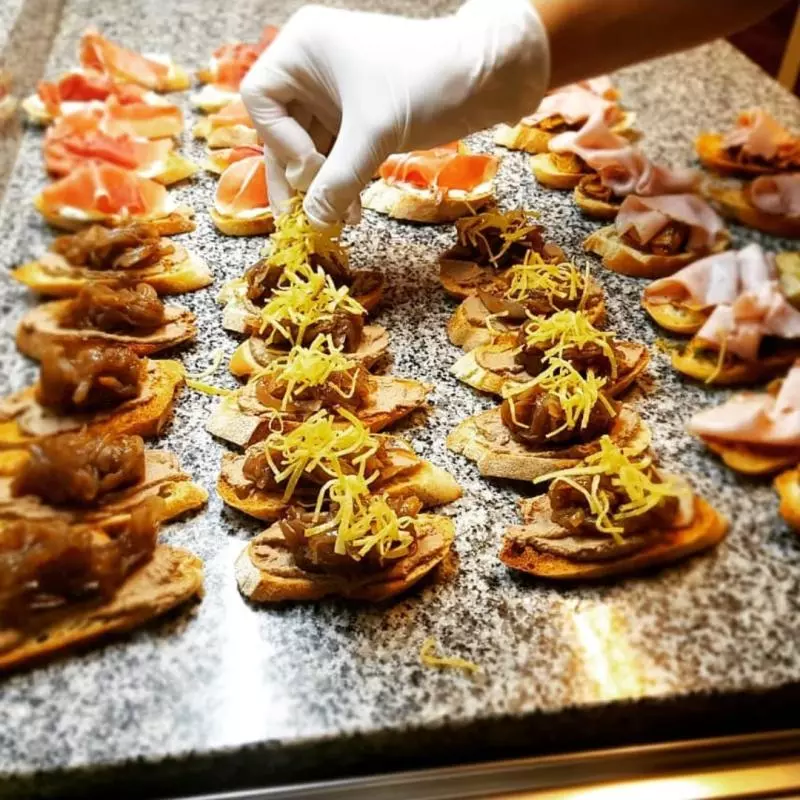 Menú salado Finger Food 10 personas