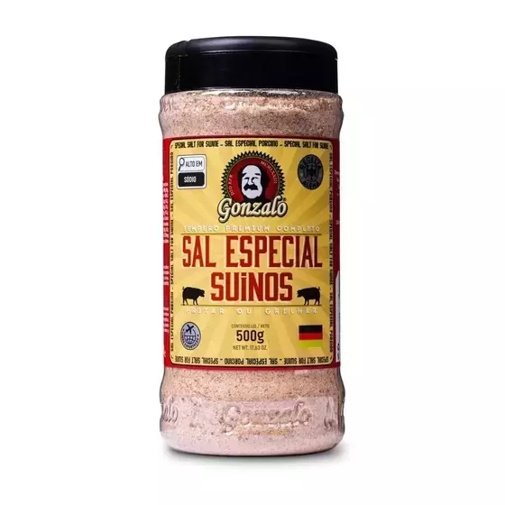 Sal Fino Temperado p/ Suínos 500g