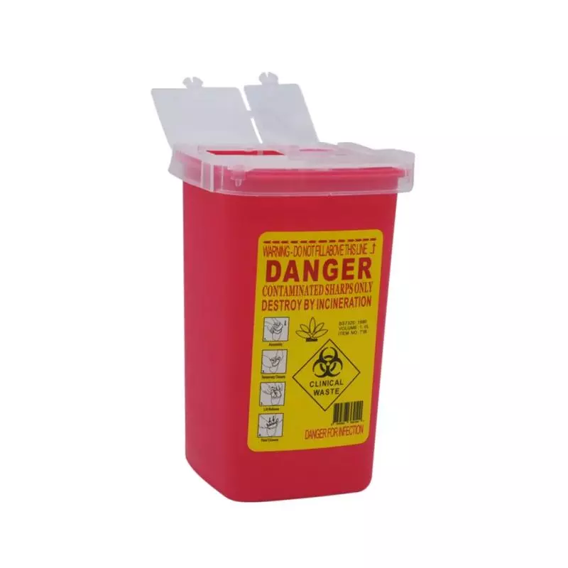 Recipiente Para Cortopunzantes 1L