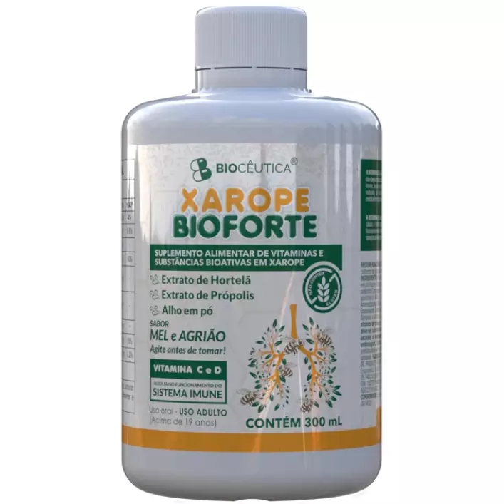 Xarope Biofort Mel e Agrião 300ml