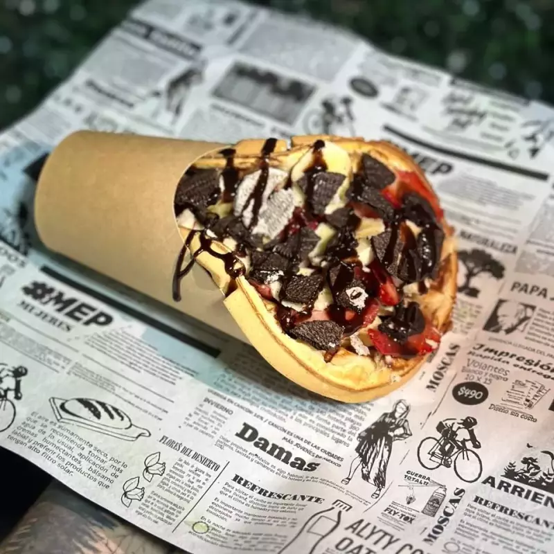 Wafle Fruti-banana Nutella