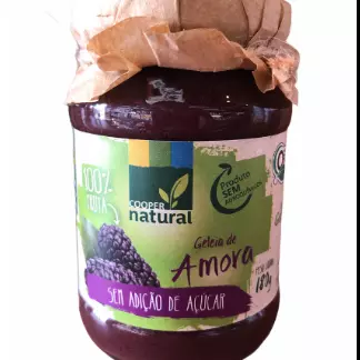 Geleia amora sem adição açúcar 180g