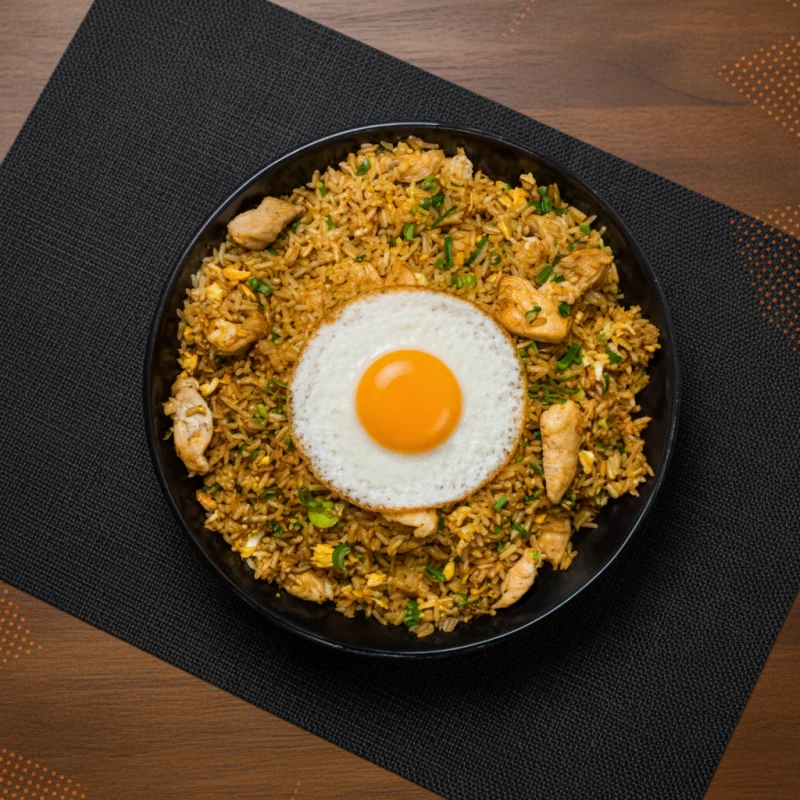 ARROZ CHAUFA DE POLLO (CARTA)
