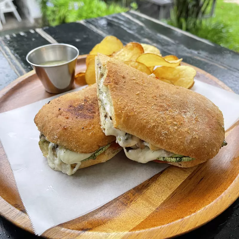 Sándwich vegetariano