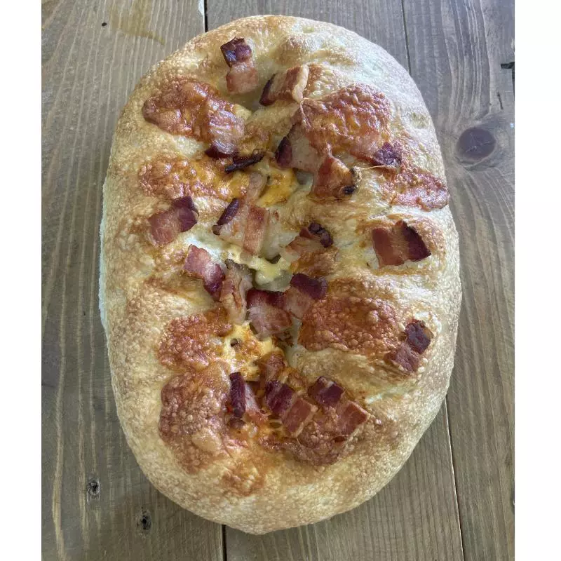 Bacon com provolone