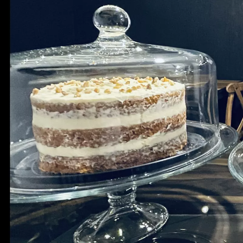 PASTEL DE ZANAHORIA REBANADA