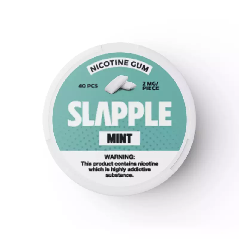 SLAPPLE - Chiclete com nicotina