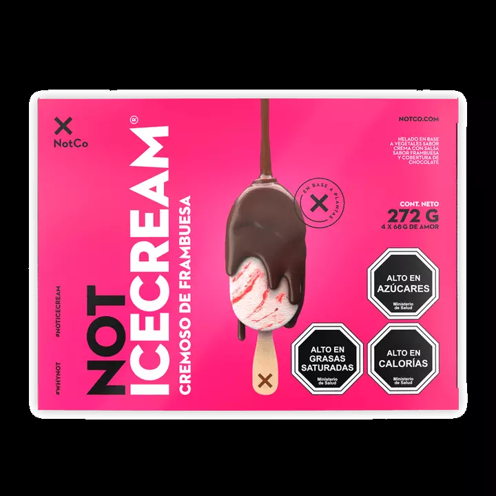 Paletas pay de frambuesa