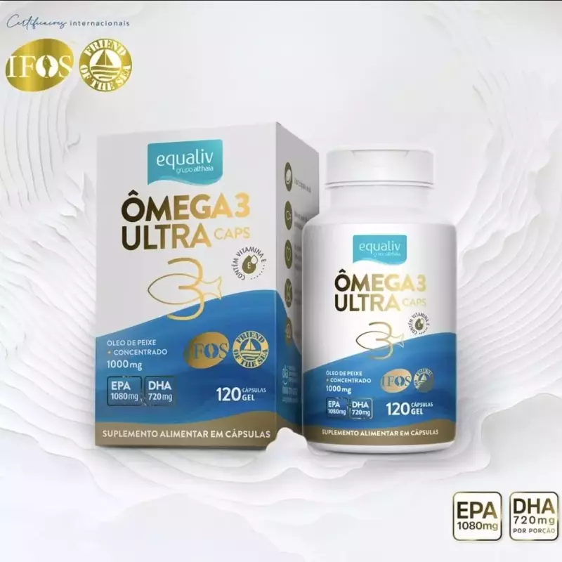 Ômega 3  Equaliv 120 Cápsulas