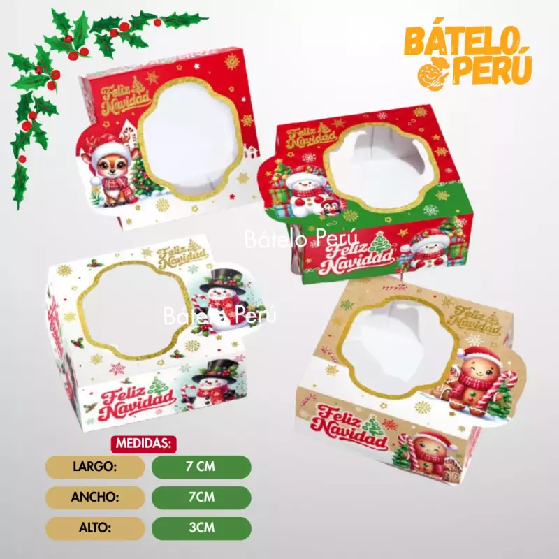 CAJA X2CHOCOTEJAS NAVIDAD