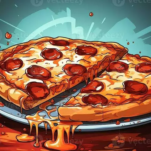 Pizza pequena - 4 Fatias