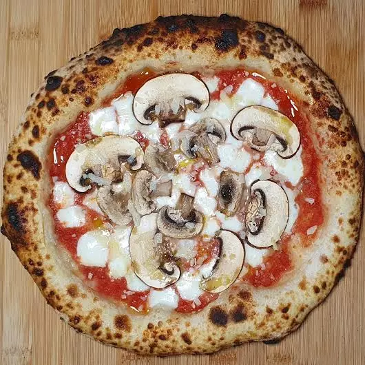 Pizza de Cogumelos Shitake