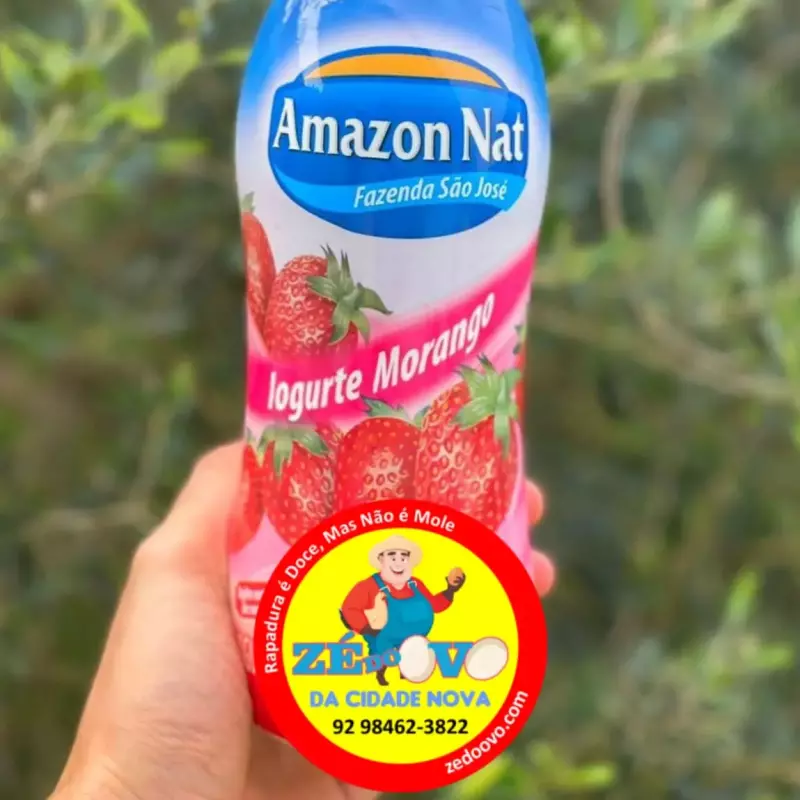 Iogurte Morango 180g - Amazon Nat