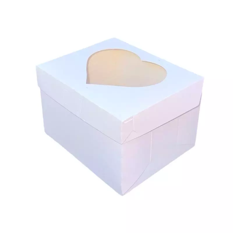 CAJA BLANCA (ALTA) ACETATO CORAZON