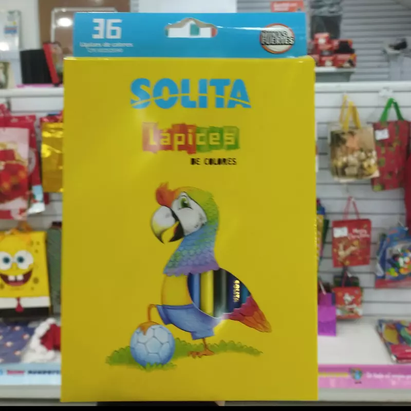 Creyones Solita 36 piezas