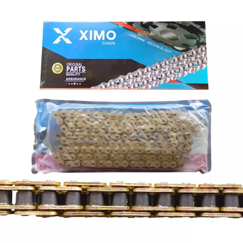 CADENA 428HOX132L DORADA XIMO