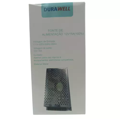 FONTE COMEIA DURAWELL 12V 15A