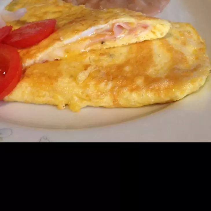 omelet jamon y queso