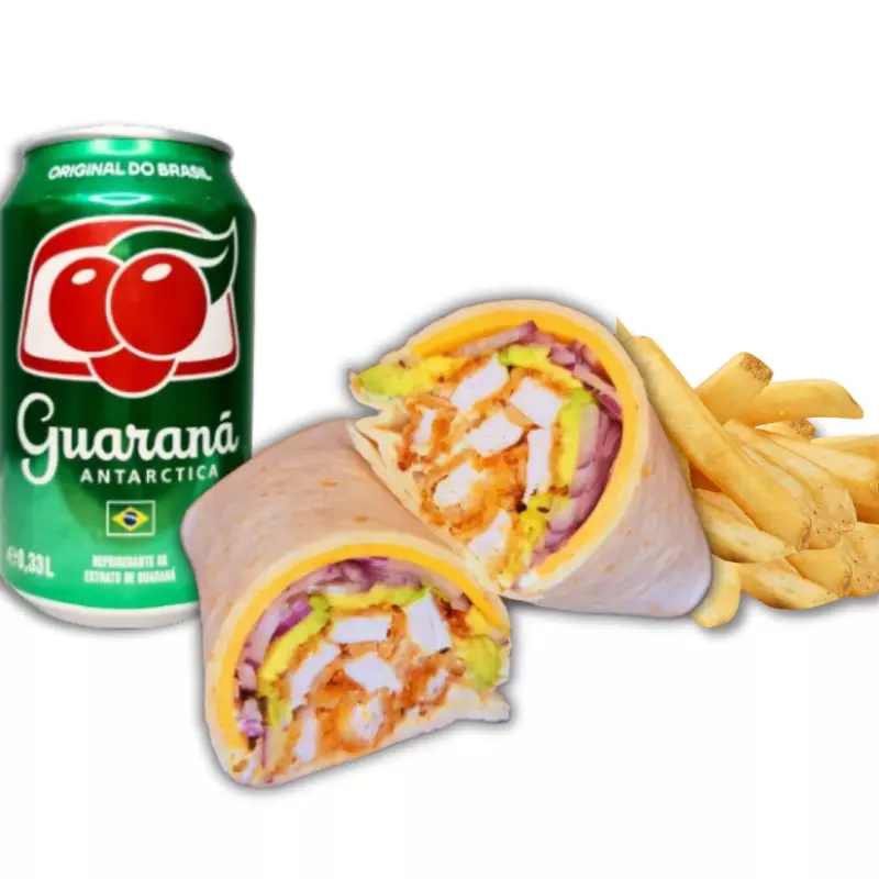Menu Wrap de Frango