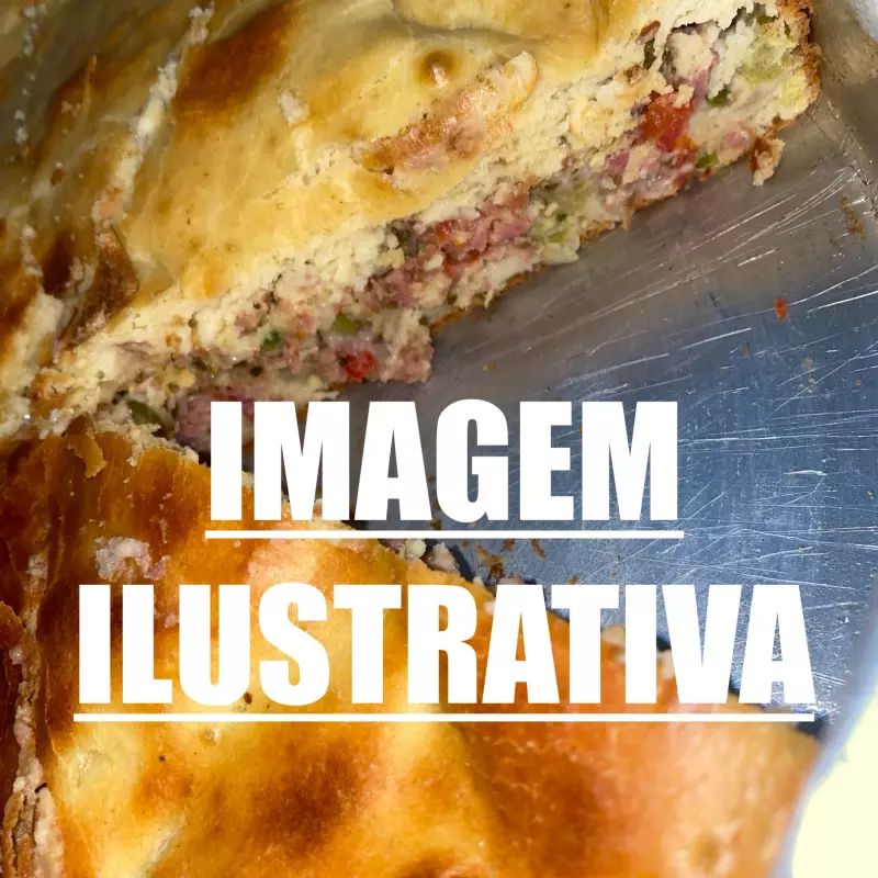 TORTA DE CALABRESA C/ QUEIJO