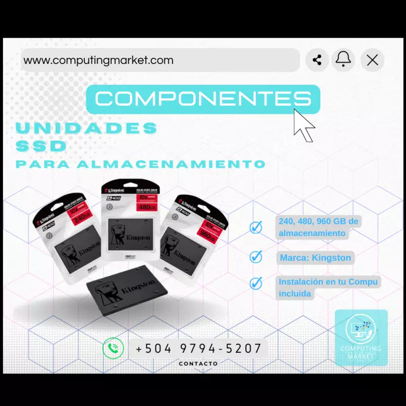 Unidad de estado solido SSD