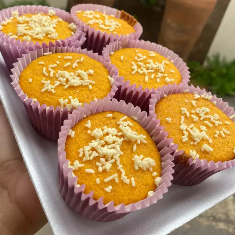 Cupcake Cenoura