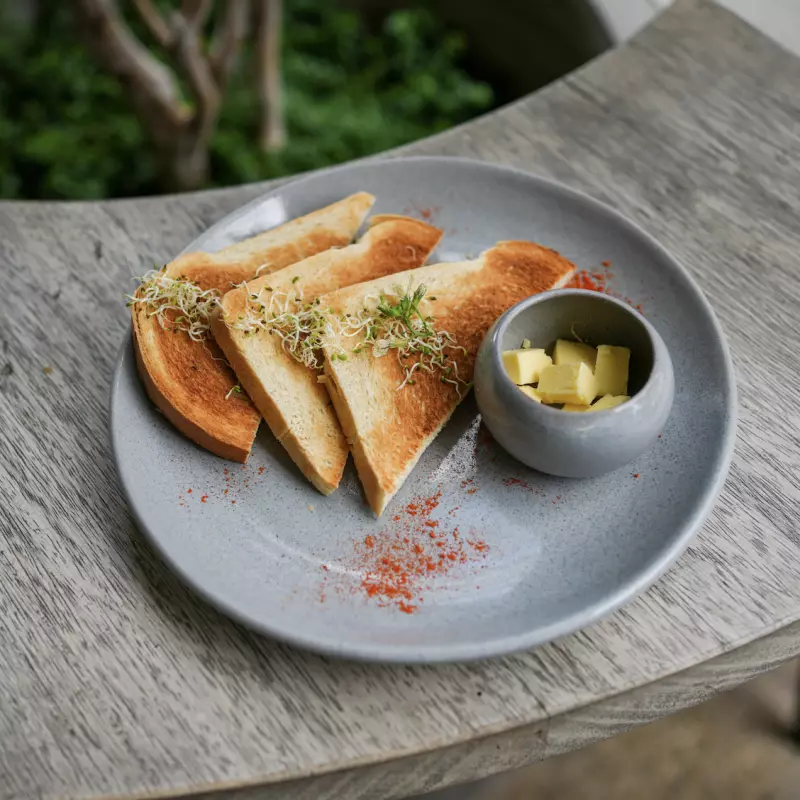 Tostadas con Mantequilla