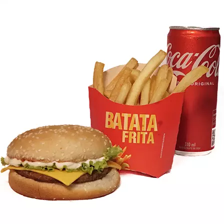 X-BURG + FRITAS + REFRIGERANTE