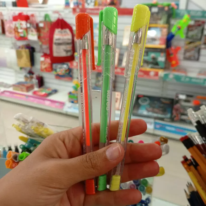 Boligrafos kores k11-M neon