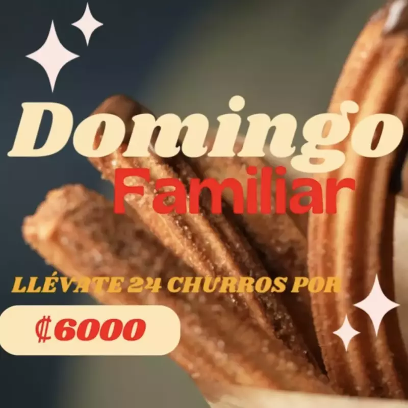Domingo Familiar: 24 churros
