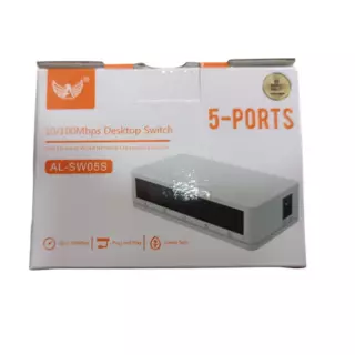 SWITCH 5 PORTAS 10/100MBPS AL-SW05S