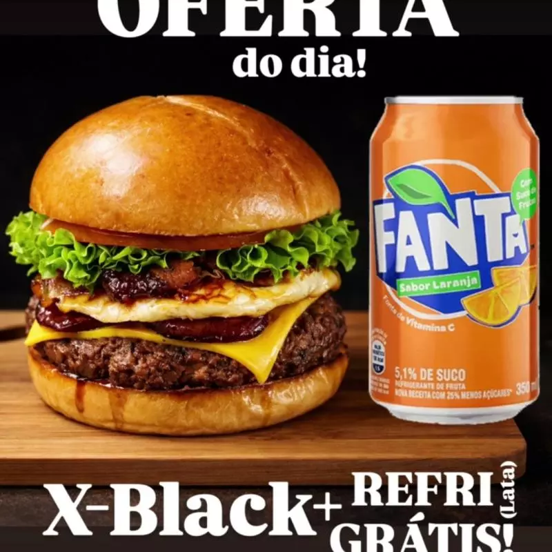 Nº 18 - X Black + Fanta GRÁTIS