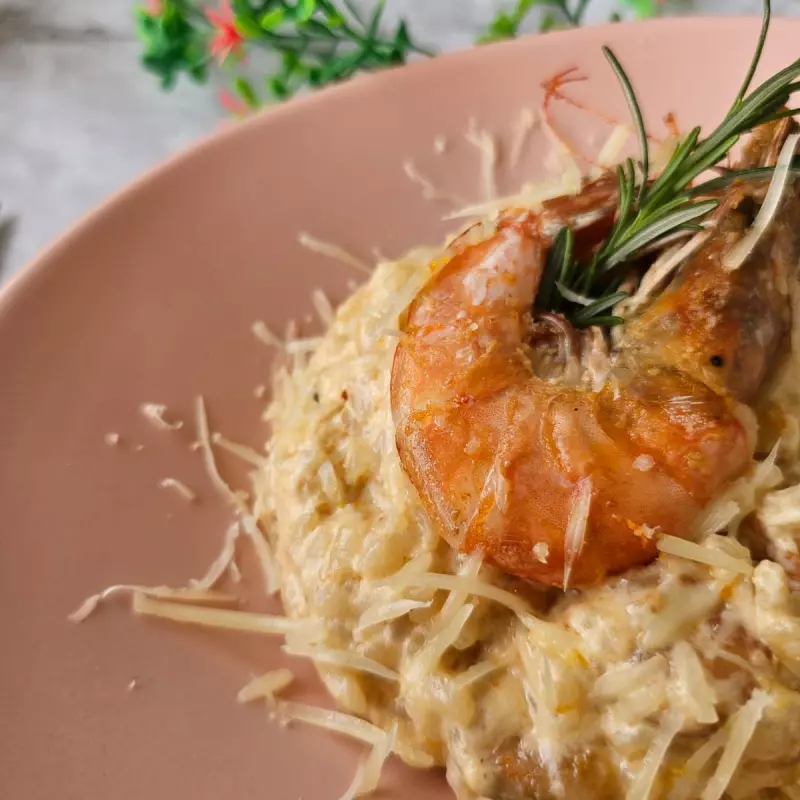 Risoto de Camarão