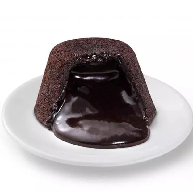 Petit Gateau Simples (Só bolinho)