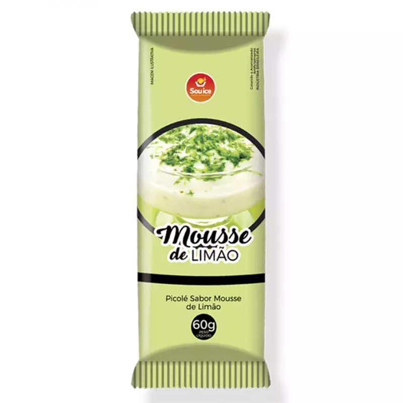 Picolé Astros Mousse Limão