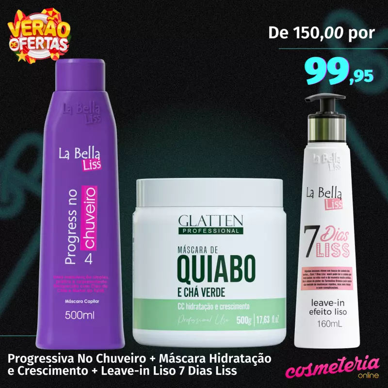 Combo Progressiva No Chuveiro
