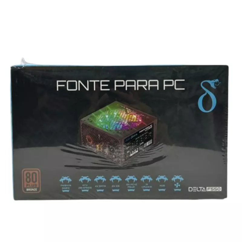 FONTE DELTA 550W 80PLUS B DELTA-F550