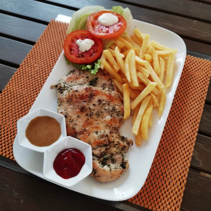 Milanesa de pollo
