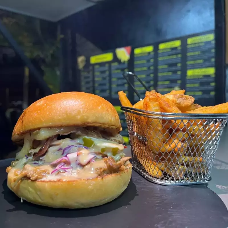 Hamburguesa pulled pork