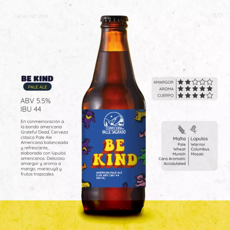 BE KIND - Valle Sagrado