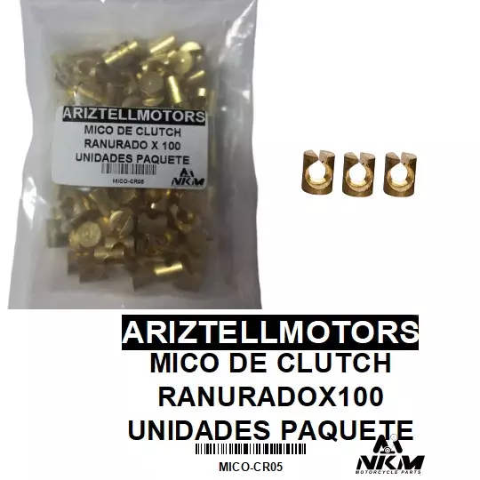 MICO DE CLUTCH RANURADO X 100 UNIDAD
