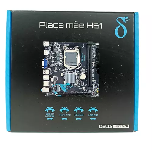 PLACA MAE H61 DELTA H61M2K