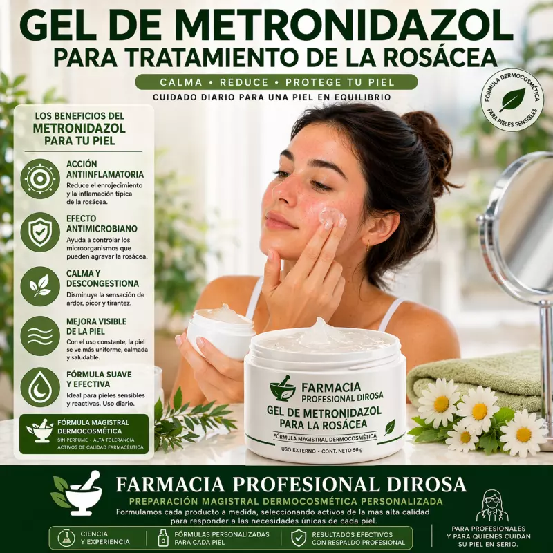 Gel de metronidazol 30 g