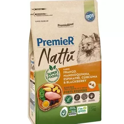 PREMIER NATTU R.P FRANGO 2,5KG (789)